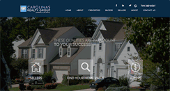 Desktop Screenshot of carolinasrealtygroup.com